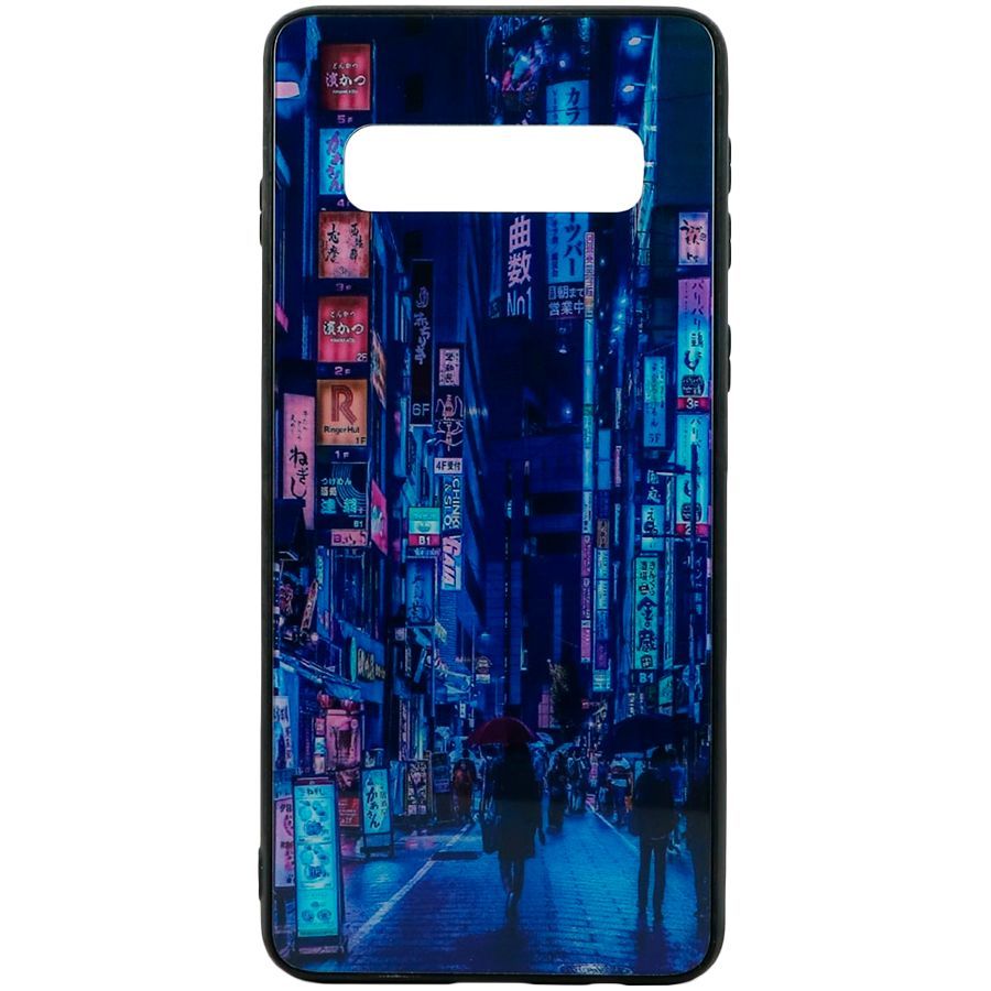 

Чехол LIFESTYLE Force print glass для Galaxy S10