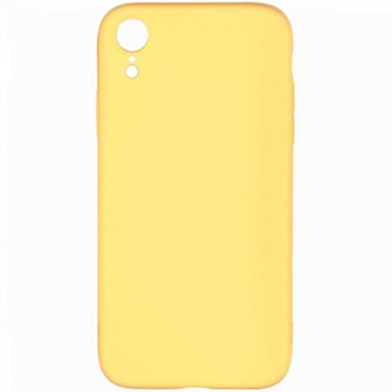 Чехол BINGO Liquid TPU  для iPhone XR, Желтый