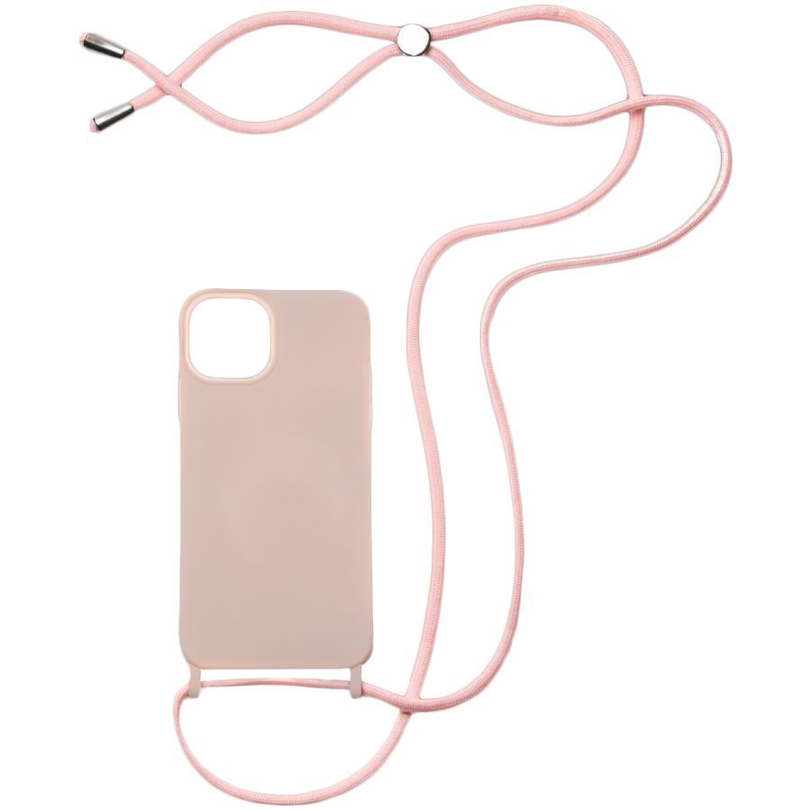 

Чехол BINGO Lanyard для iPhone 12, Сочный персик