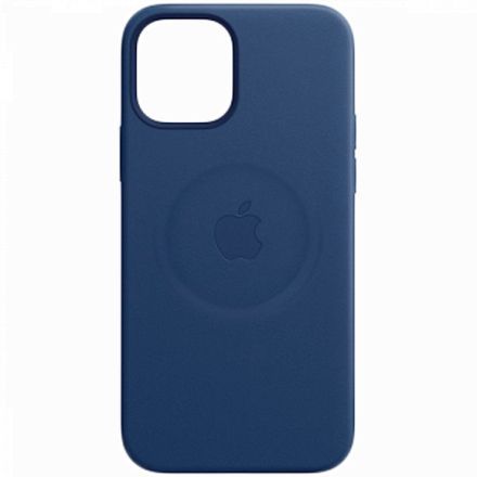 Чехол BINGO Leather Magsafe с MagSafe для iPhone 12/12 Pro, Синий