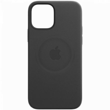 Чехол BINGO Leather Magsafe с MagSafe для iPhone 12/12 Pro, Чёрный