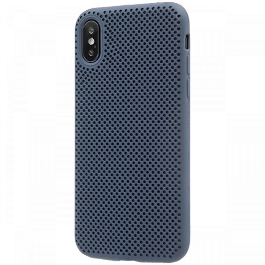 

Чехол EXPERTS HOLES TPU CASE для iPhone X/Xs, Тёмно-синий