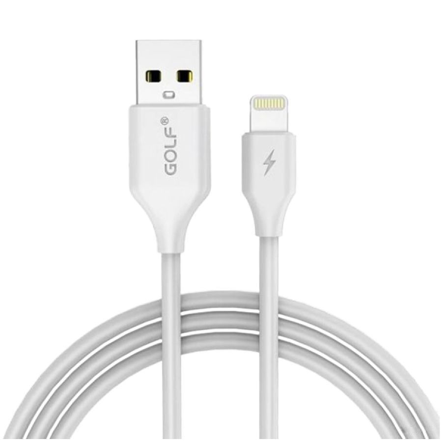 

GOLF Кабель-переходник с USB на Lightning, Белый