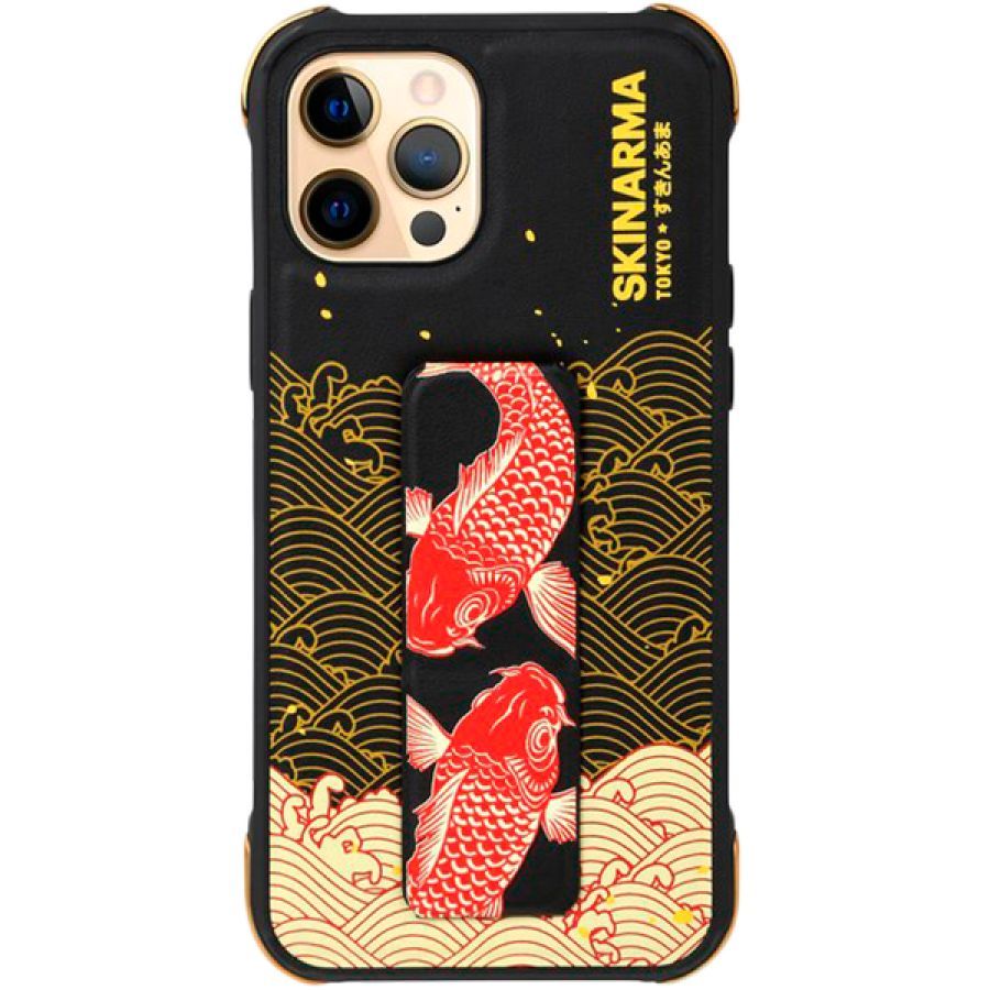 

Защитный чехол SKINARMA Nami для iPhone 12/12 Pro, Чёрный
