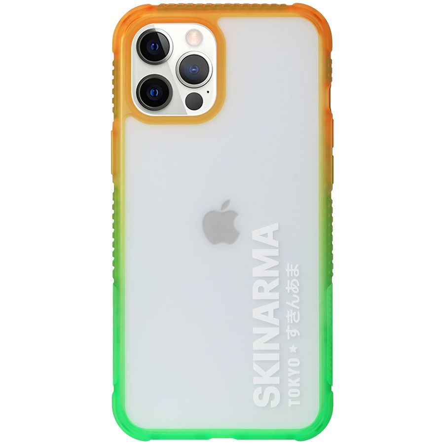 

Чехол SKINARMA Hade для iPhone 13 Pro, Orange/Green