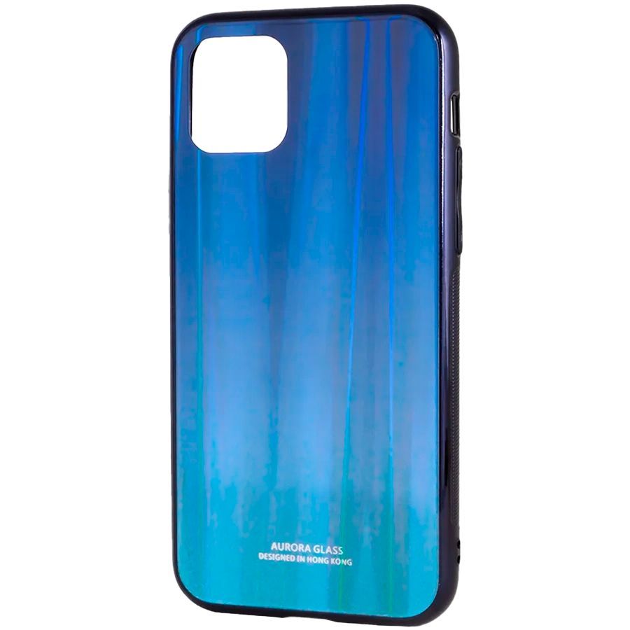 

Чехол CASE Aurora для iPhone 11, Синий/Чёрный