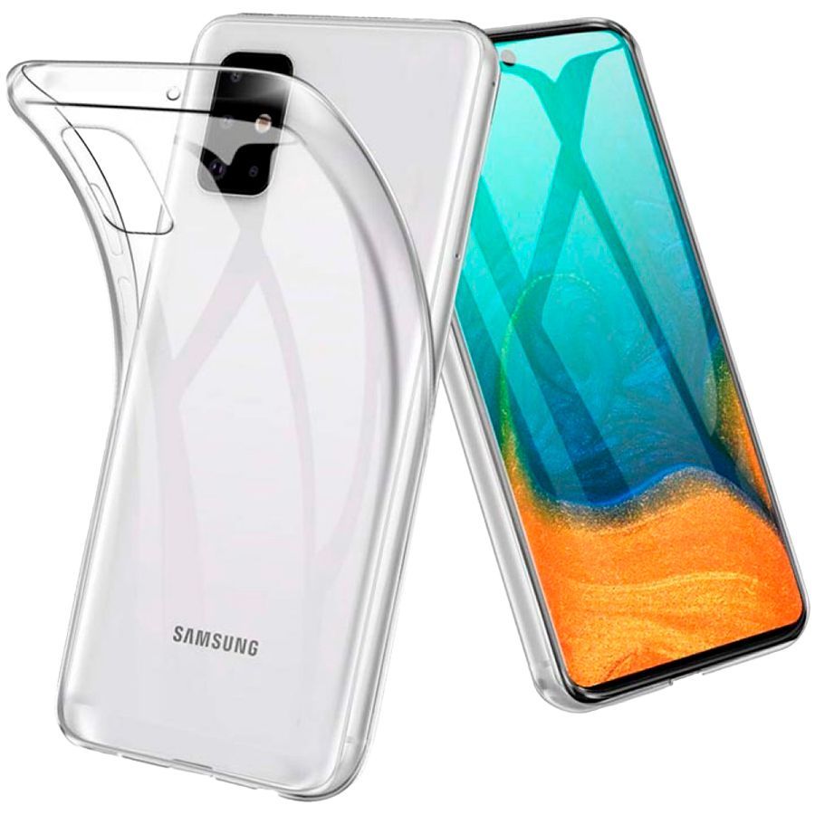 

Чехол CASE Better One для Samsung Galaxy A71, Прозрачный