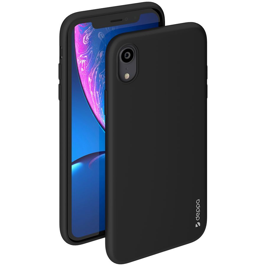 

Чехол DEPPA Gel Color Case для iPhone XR, Чёрный