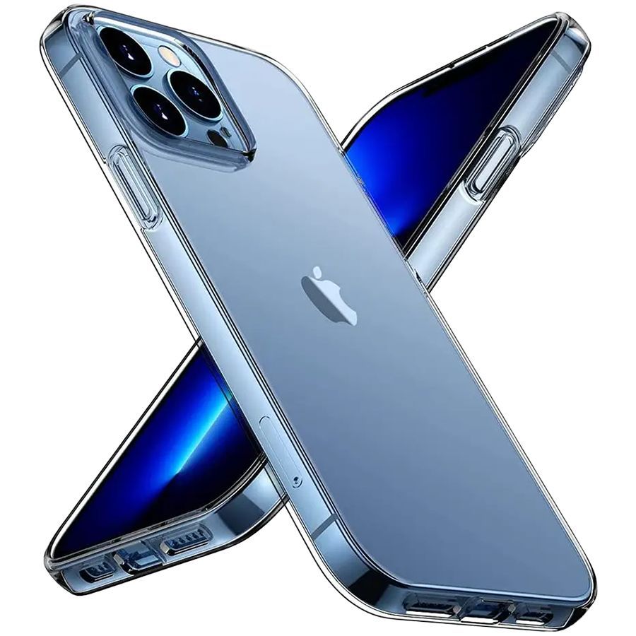 

Чехол UGREEN Crystal Glass Protective Case для iPhone 13 Pro Max, Прозрачный