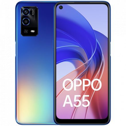 Oppo A55 64 ГБ Rainbow Blue 