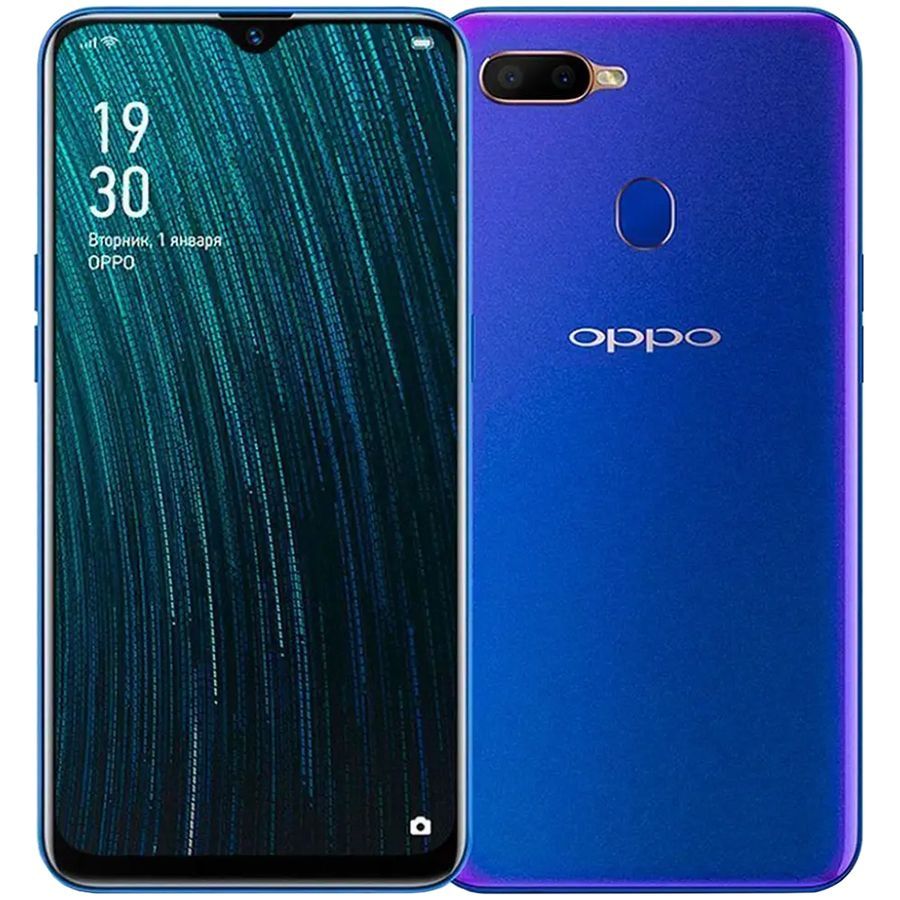Мобільний телефон Oppo A5s 32 GB Blue Б\В