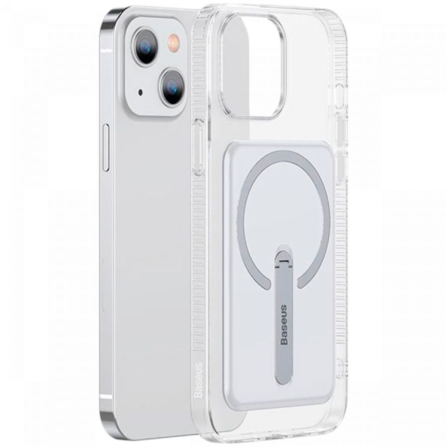 

Чехол BASEUS Magnetic Phone Case с MagSafe для iPhone 13 Pro, Прозрачный