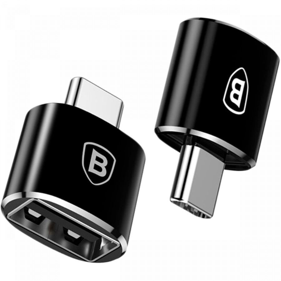 

BASEUS Адаптер с USB-C на USB, Чёрный