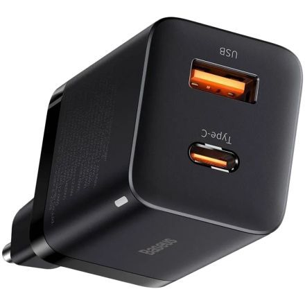 Адаптер питания BASEUS 2*USB/USB-C, 30 Вт