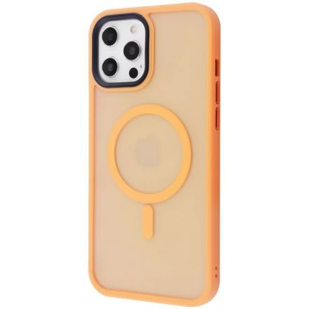 Чехол WAVE Matte Insane с MagSafe для iPhone 12 Pro Max, Оранжевый 