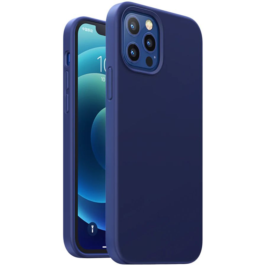 

Чехол UGREEN Силиконовый для iPhone 12, Тёмно-синий