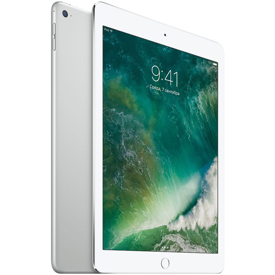 

iPad Air 2, 64 ГБ, Wi-Fi, Серебристый