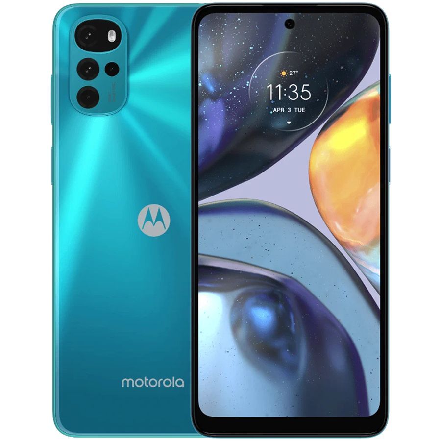 Мобільний телефон Motorola Moto G22 (XT2231) 4/128Gb Iceberg Blue Б\В