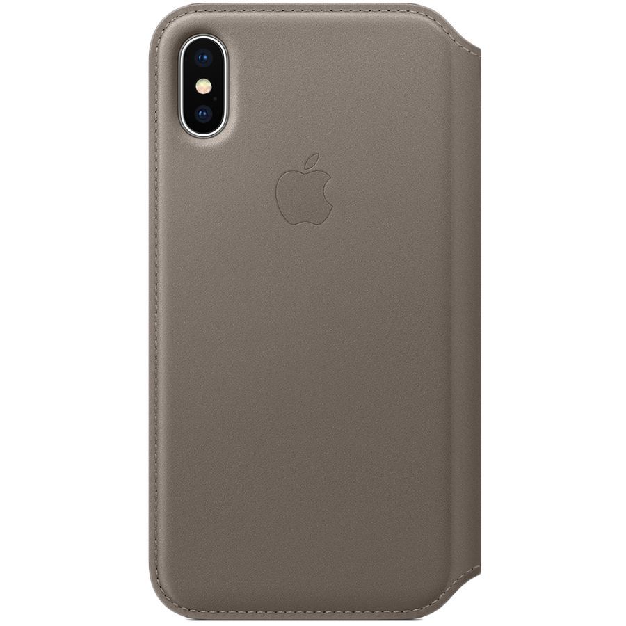 

Чехол-книга Apple кожаный для iPhone X