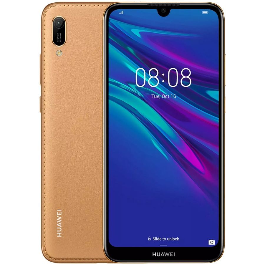 Мобільний телефон Huawei Y6 2019 32 GB Amber Brown Б\В