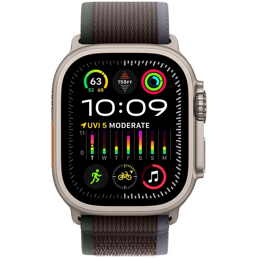 Смарт годинник Apple Watch Ultra Series 2 GPS + Cellular, 49mm, , Blue/Black Trail Loop, M/L Б\В