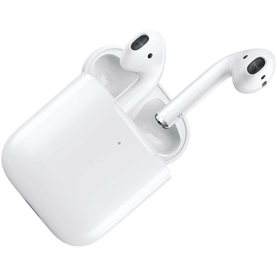 

Apple AirPods (Gen2) в футляре с возможностью беспроводной зарядки