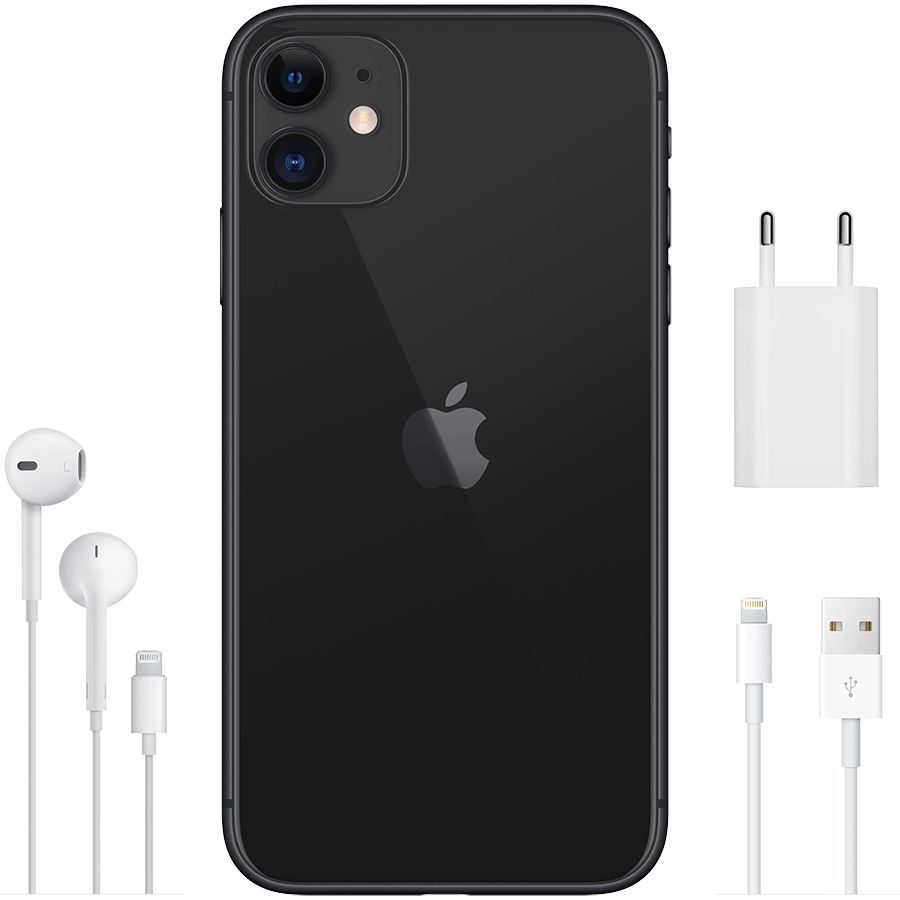 Apple iPhone 11 64 ГБ Чёрный MWLT2 б/у купить в Минске с доставкой по  Беларуси, выгодные цены на Смартфоны в интернет магазине б/у техники Breezy