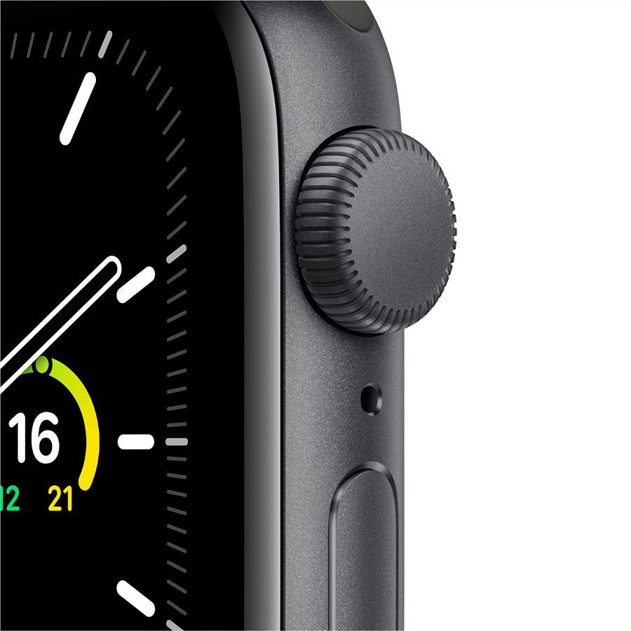 Смарт годинник Apple Watch SE GPS, 40mm, Space Gray, Black Sport Band Б\В