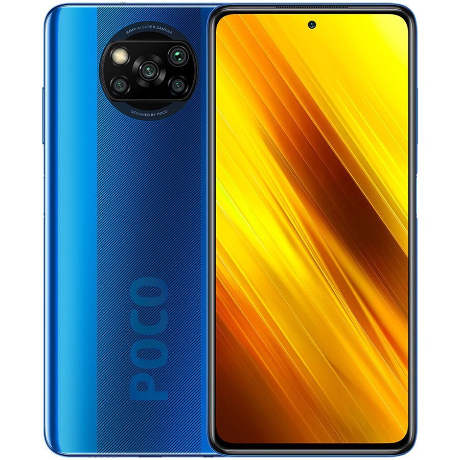 Мобільний телефон Xiaomi Poco X3 128 GB Cobalt Blue Б\В