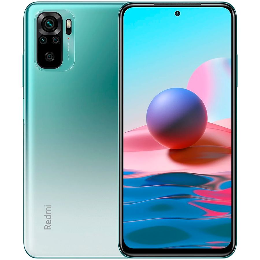 

Xiaomi Redmi Note 10 128 ГБ Lake Green