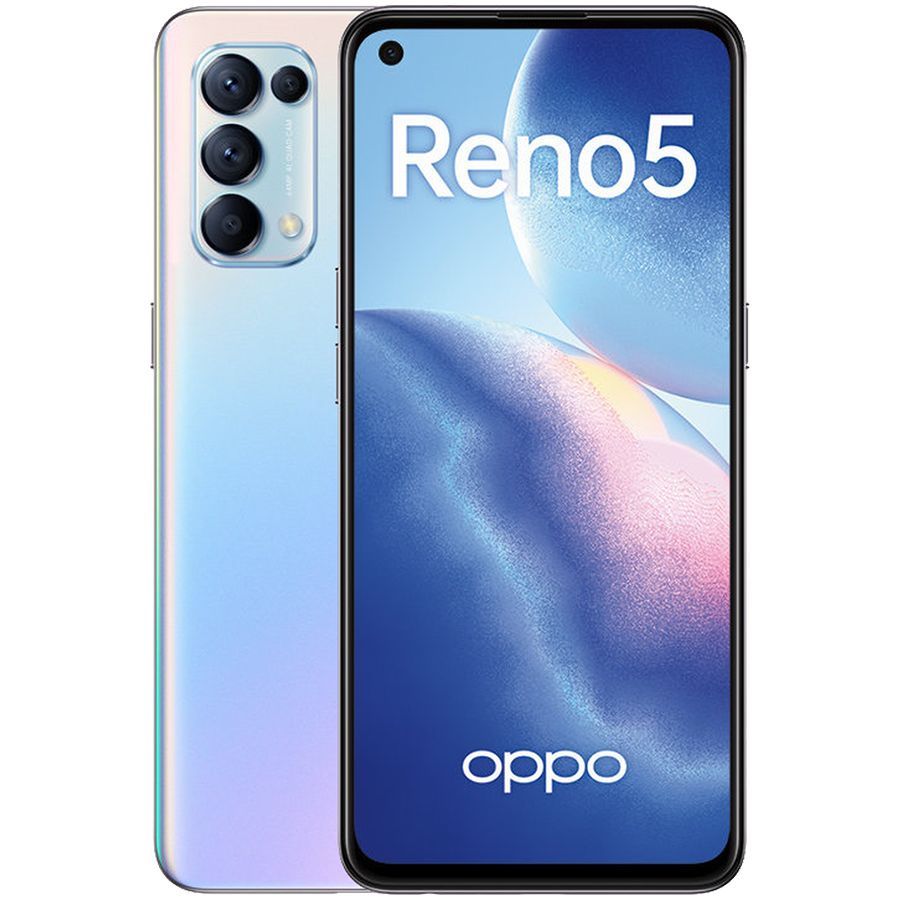 

Oppo Reno 5 4G 128 ГБ Серебристый