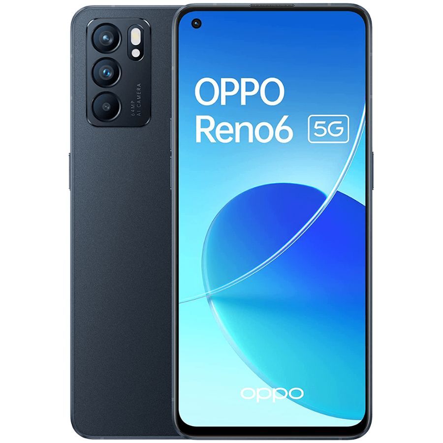 Мобільний телефон Oppo Reno 6 128 GB Stellar Black Б\В