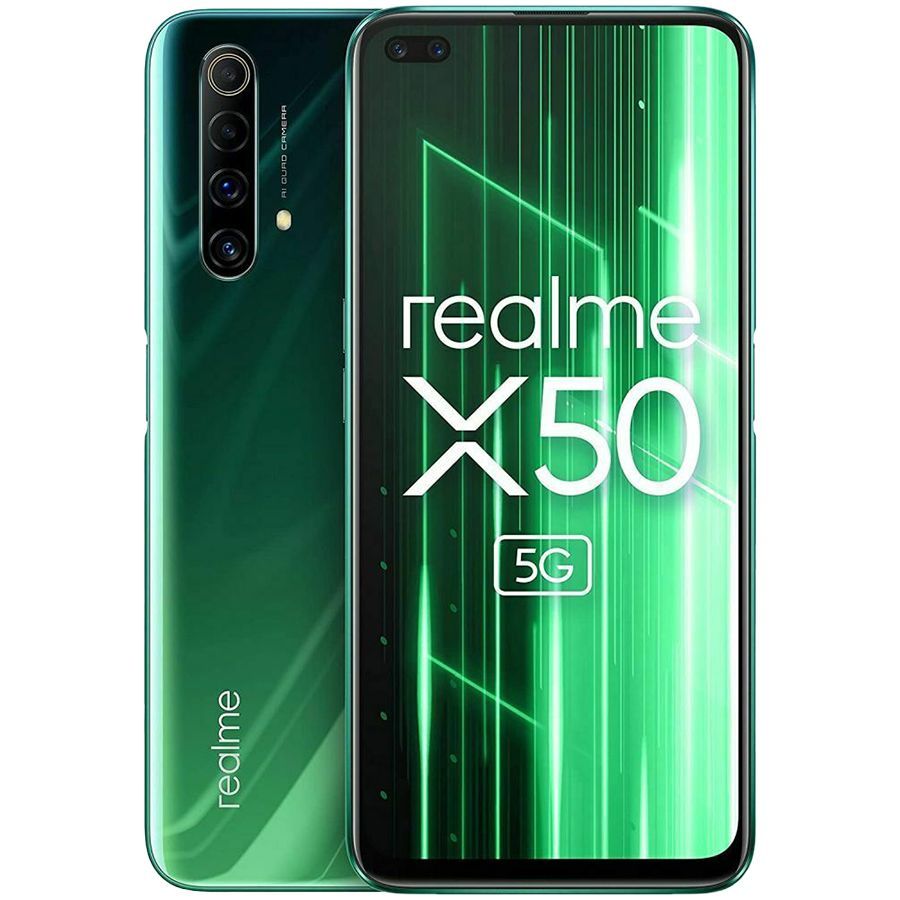 Мобільний телефон RealmeX50 128 GB Jungle Green Б\В