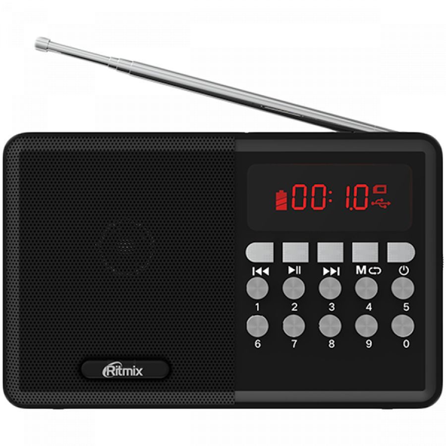 

FM Radio RITMIX RPR-001 Чёрный