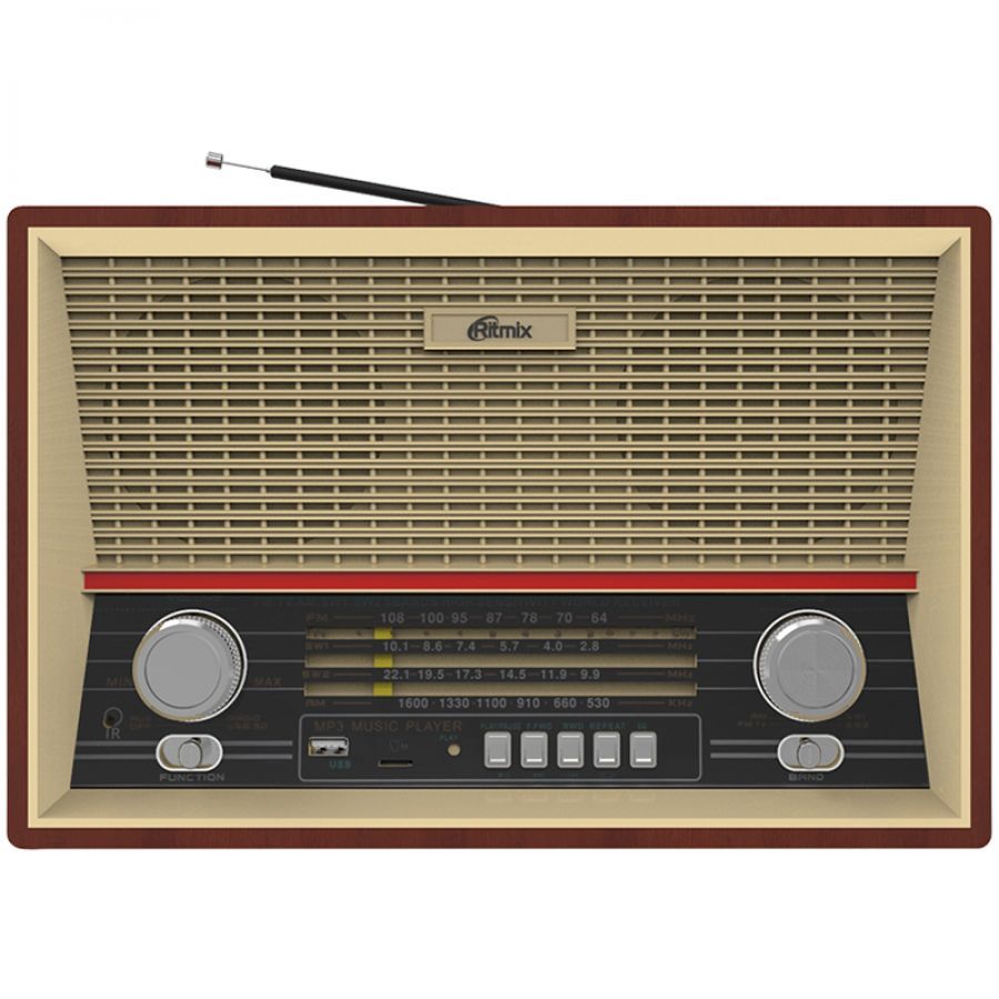 

Портативная колонка RITMIX RPR-102 Дерево