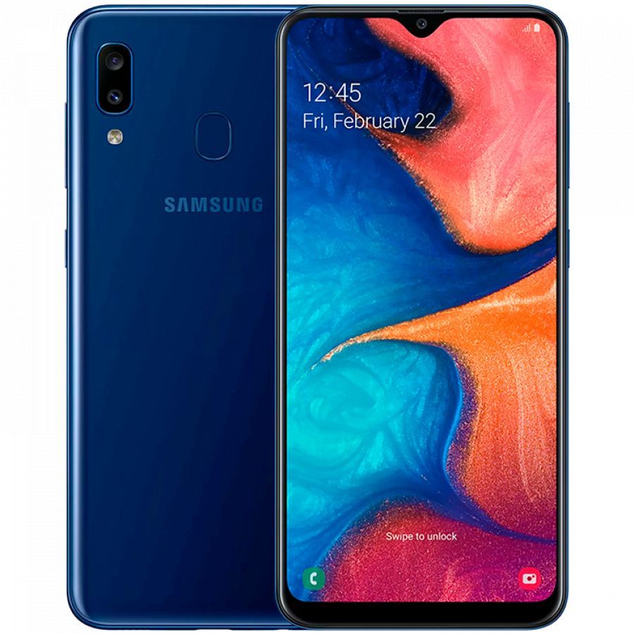 Мобільний телефон Samsung Galaxy A20 32 GB Blue Б\В