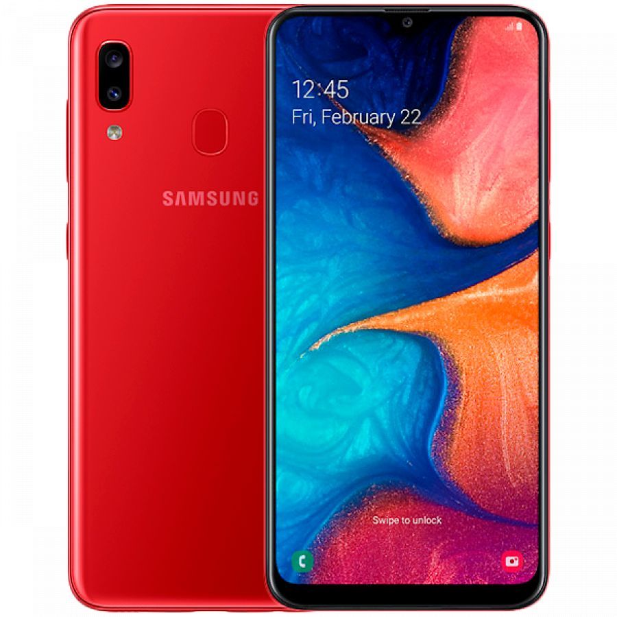 Мобільний телефон Samsung Galaxy A20 32 GB Red Б\В