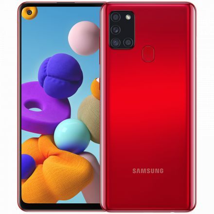 Samsung Galaxy A21s 32 ГБ Красный 
