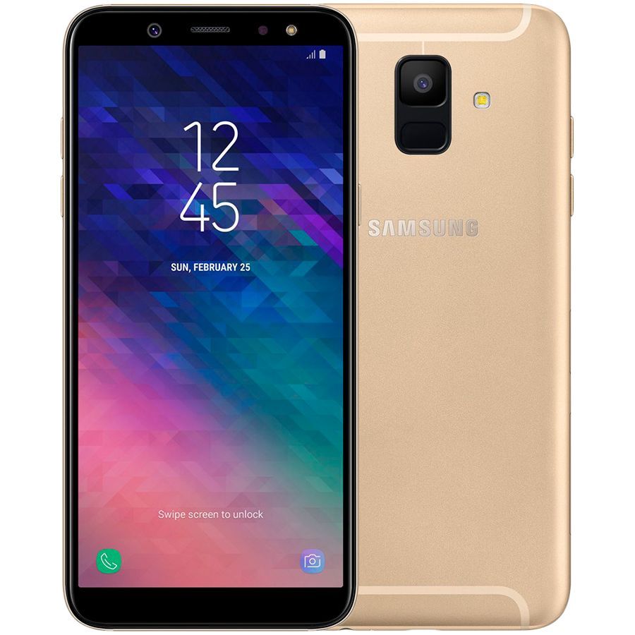 Мобільний телефон Samsung Galaxy A6 2018 32 GB Gold Б\В