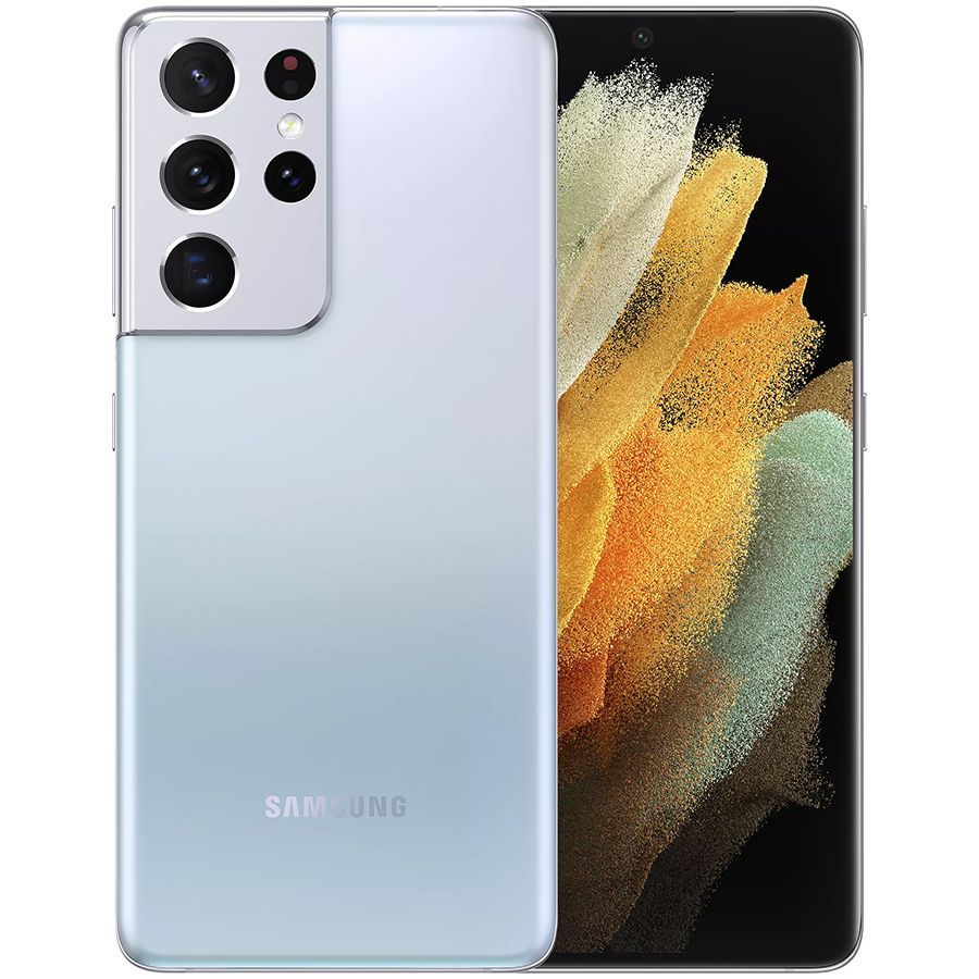 Мобільний телефон Samsung Galaxy S21 Ultra 128 GB Phantom Silver Б\В