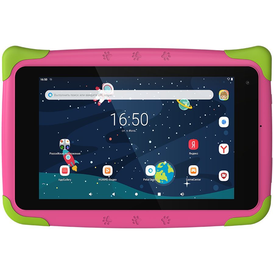 

Kids Tablet K7 (7.0'',1024x600,32 ГБ,Android 11.0 (HMS Services)) Розовый