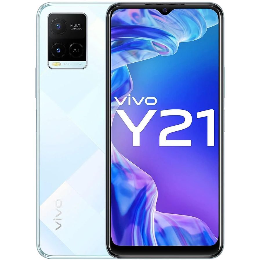 Мобільний телефон Vivo Y21 64 GB Diamond Glow Б\В